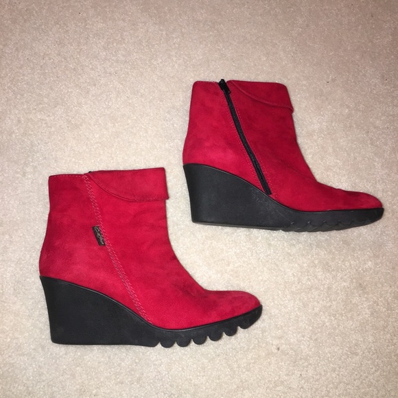 Italian 🇮🇹👢Suede Boots by Carl Scarpa - Picture 3 of 8